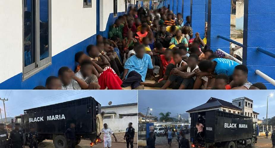 Police arrest 258 over violent disturbances at Nsawam-Adoagyiri