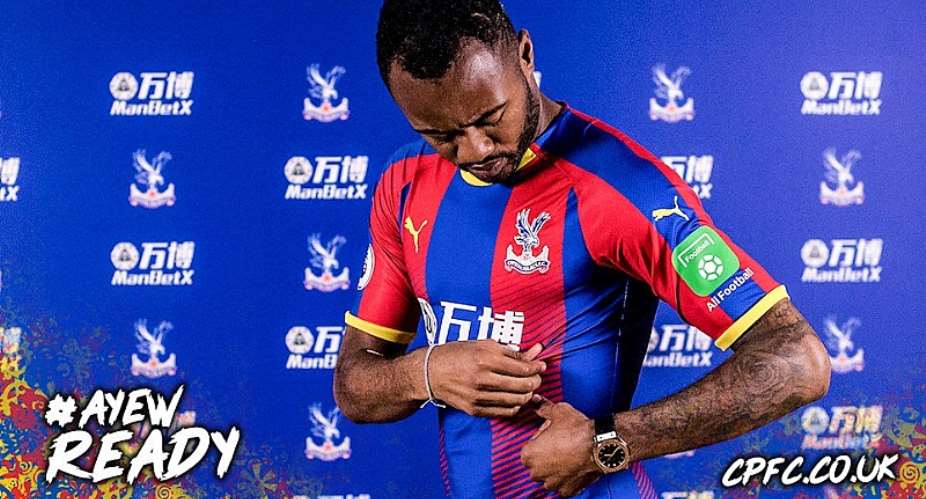 Jordan Ayew Unveiled At Crystal Palace PICTURES