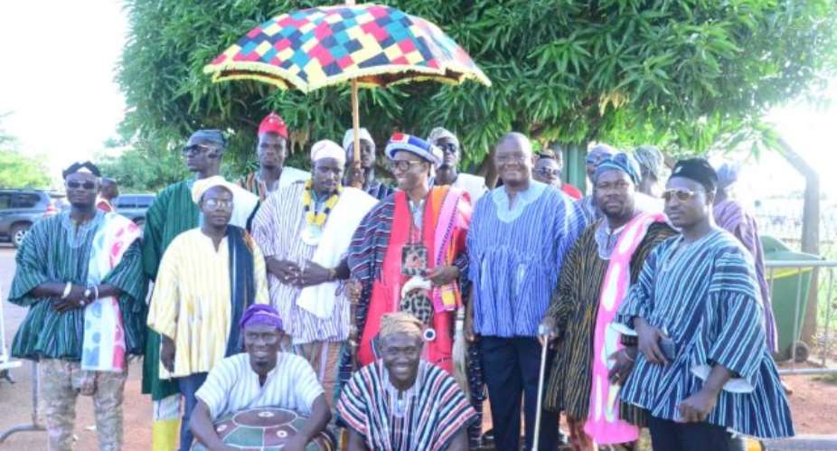 Tamale Chief Blesses Sly Mensah For NDC Race