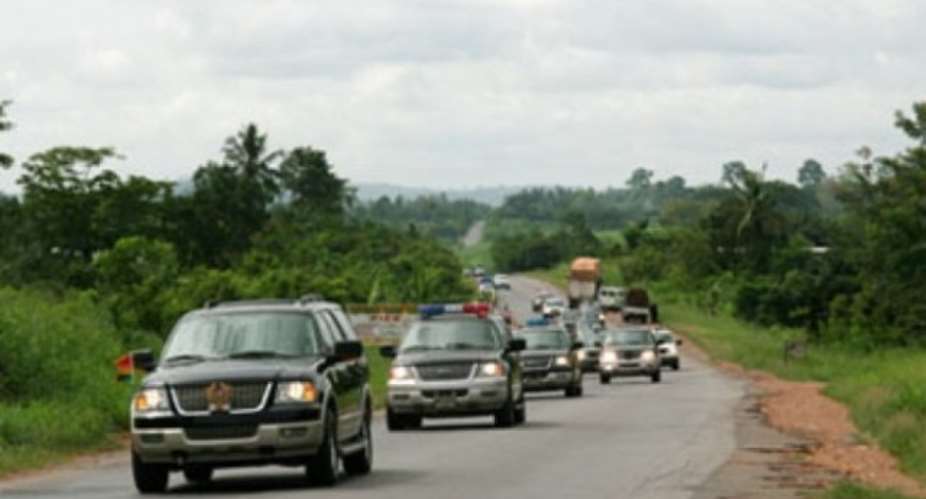 Akufo-Addo Downsizes Presidential Convoys