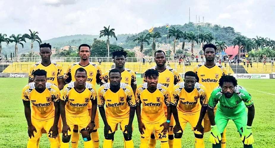 CAF CC: Akonangui FC 1-1 Ashgold – Miners Keep Destiny In Their Own Hands Ahead of  second Leg