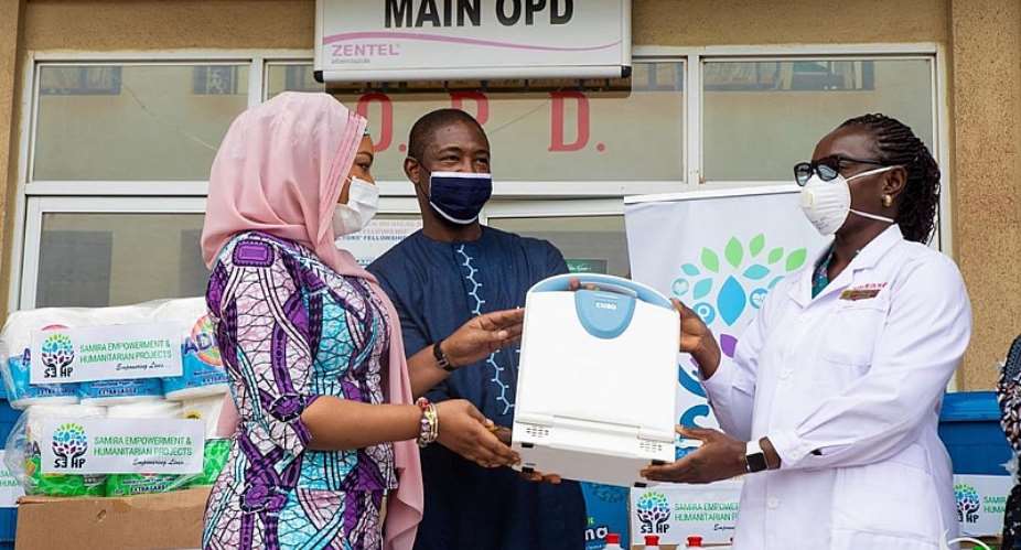 Bawumia's Wife Donates To LEKMA Hospital