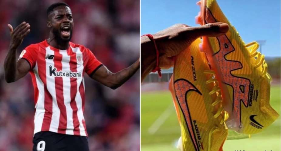 Black Stars: Inaki Williams to wear customized Ghana boots ahead of new La Liga season
