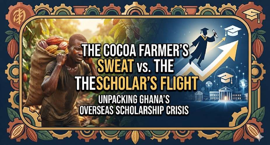 The Cocoa Farmer’s Sweat vs. The Scholar’s Flight: Unpacking Ghana’s Overseas Scholarship Crisis