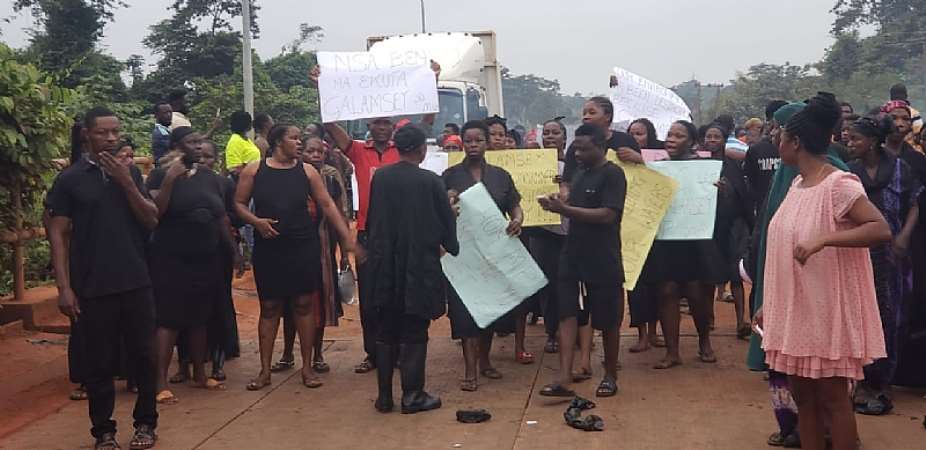 Atronie community goes berserk, performs night rituals in worsened Amoma riverto deal with illegal miners