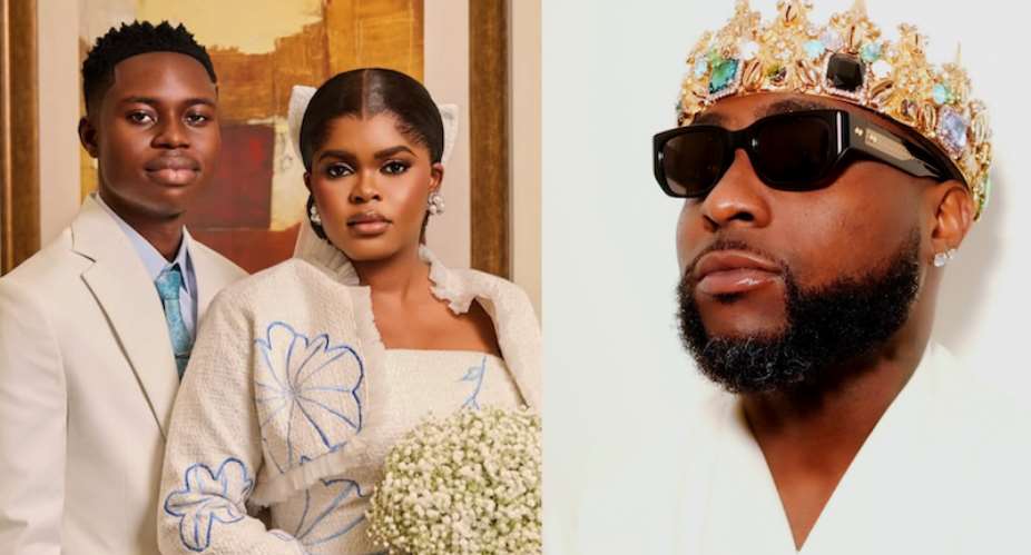 Davido Celebrates Peller And Jarvis On Their White Wedding