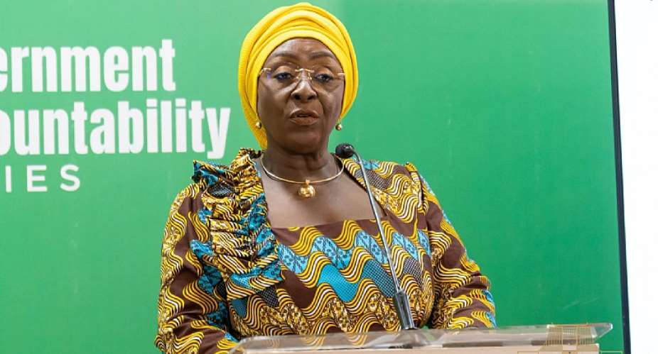 Minister for Tourism, Culture and Creative Arts, Abla Dzifa Gomashie