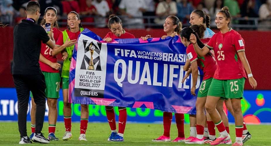 Getty ImagesImage caption: Morocco have qualified for the Womens World Cup for the second time after losing to France in the last 16 in 2023