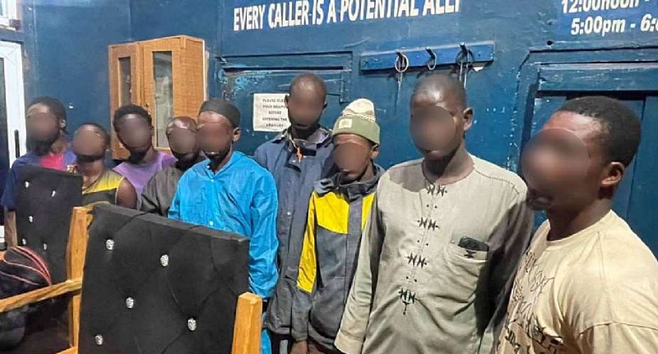 Nine suspects in Police grip over GHS30,000 Momo robbery and murder at Fiapre
