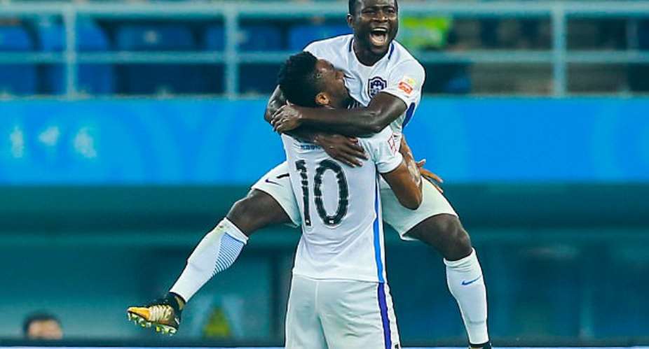 Frank Acheampong On Target As Tianjin Teda Cruise To Victory