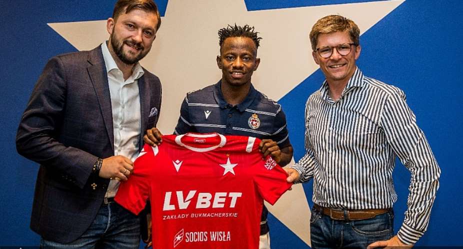 OFFICIAL: Yaw Yeboah Seals Transfer To Wisla Krakow On A 3-Year Deal