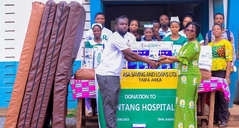 ASA Savings and Loans Ltd supports Pantang Psychiatric Hospital