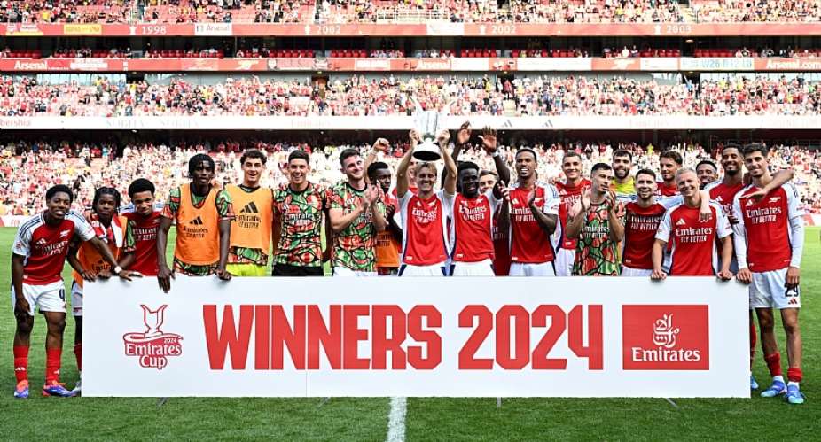 Emirates Cup: Thomas Partey stars in Arsenal’s 2-0 win over Lyon to clinch trophy