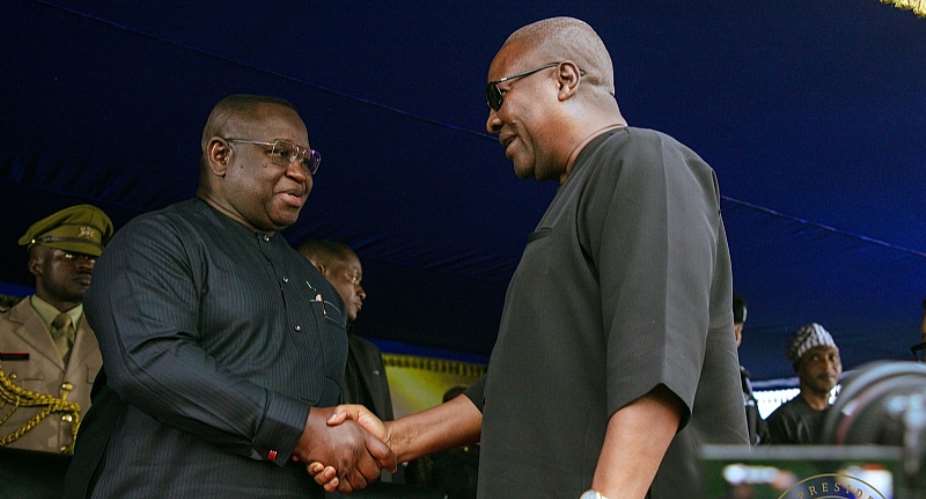 Thank you for your presence, show of support — President Mahama to Sierra Leon President Bio