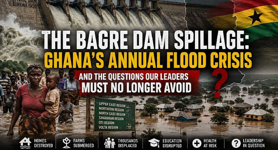 When disaster becomes an annual ritual, failure is no longer natural it is political. The Bagre Dam floods are predictable. So why are Ghanaians still losing homes, farms and livelihoods every year? How many more promises before prevention replaces excuses? #BagreDam #Ghana #Accountability