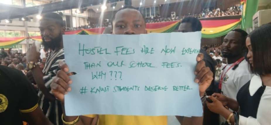 We came to learn, not to sleep — KNUST students kick against rising hostel prices