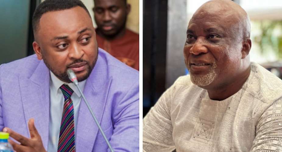Ekow Assafuah left and Hopeson Adorye