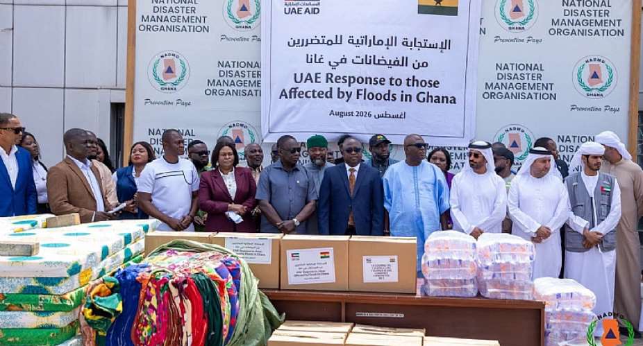 UAE donates US$1m relief items to Ghana’s June 29 flood victims