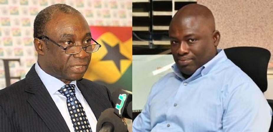 Dr Kwabena Donkor, former Minister of Power, and Asante Kwaku Berko, former TOR and Goldman Sachs Executive
