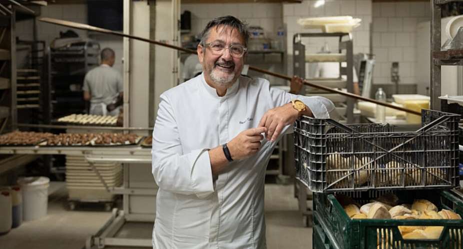 Pastry chef Benoit Castel runs three restaurants and a delicatessen in Paris -  JOEL SAGET / AFP