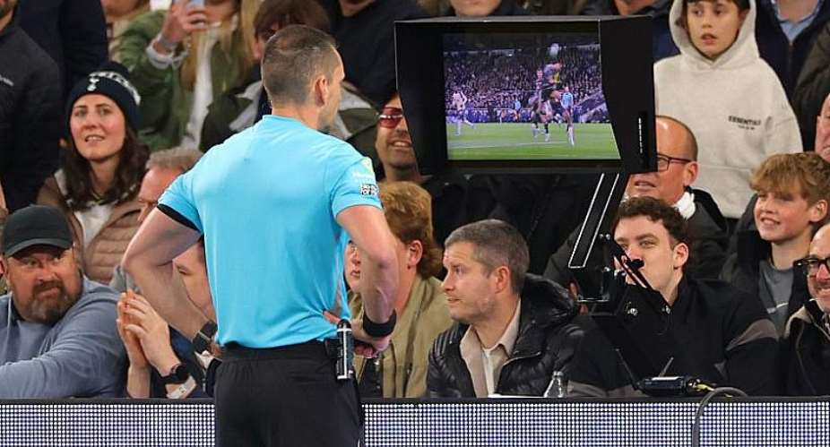 Getty ImagesImage caption: The Premier League had the lowest rate of VAR interventions in Europe last season