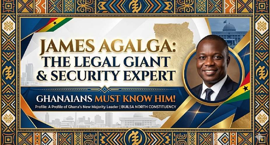 Meet James Agalga: The Legal Giant and Security Expert Steering Ghana’s Parliament