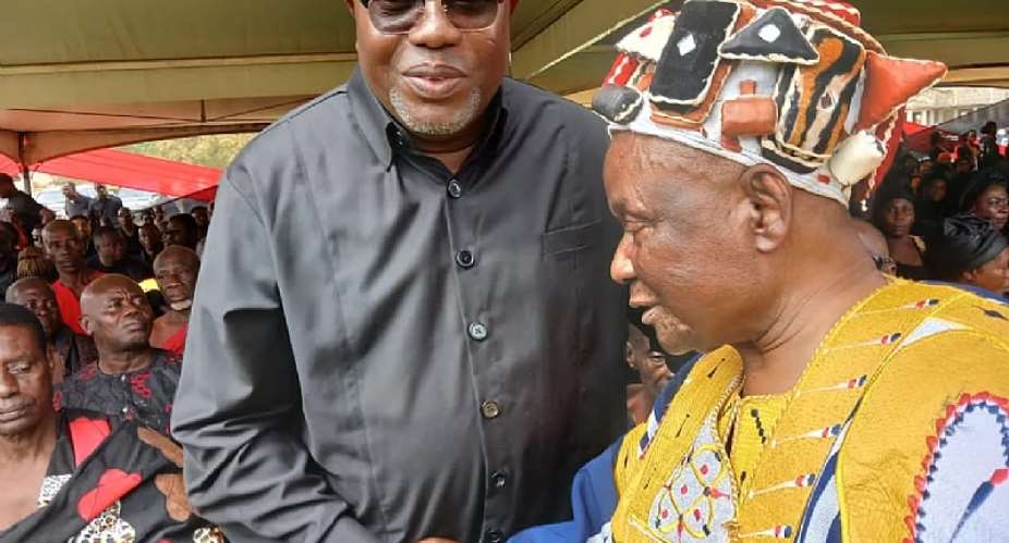 Nandom Naa Chiir VIII leads delegation to Kyebi to mourn with NDCs Ofosu Ampofo