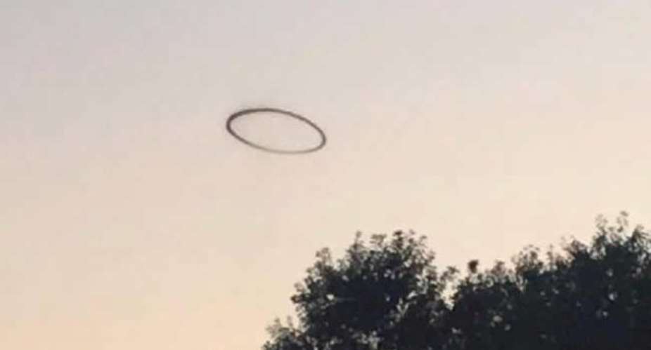 Mystery as eerie black rings appear in the sky