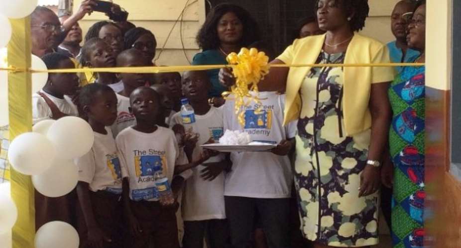 MTN Ghana reconstructs Street Academy School