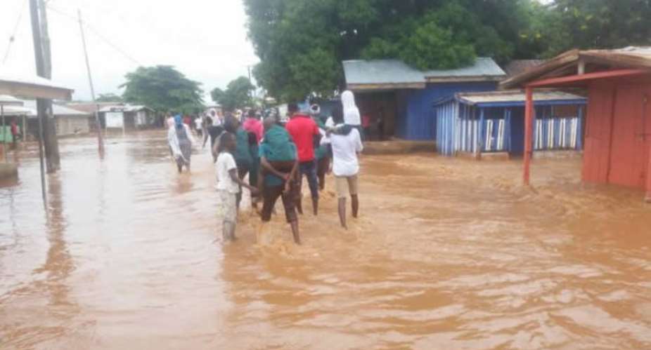 After 7 days: Relief items head to Tamale flood victims