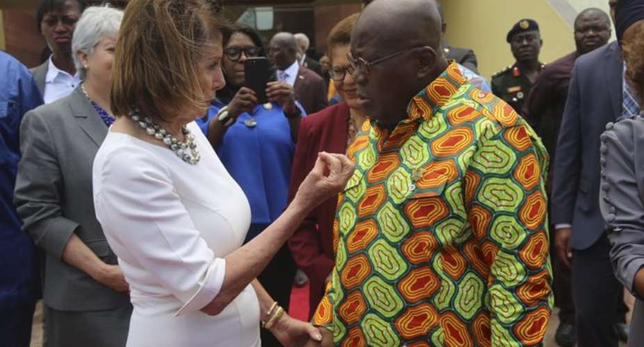 Pelosi, U.S. Delegation Hold High-Level Meetings With Ghanaian President Akufo-Addo, Business, Civil Society And Labor Groups