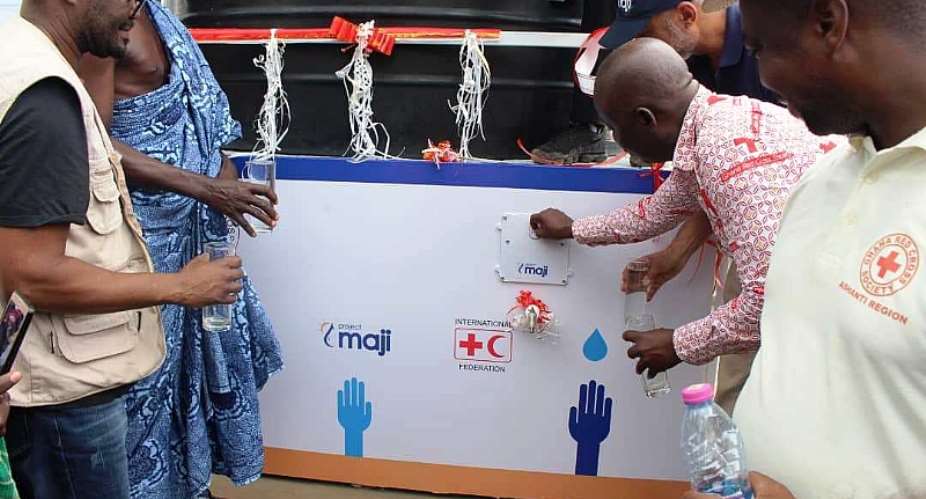 Nestl partners Red Cross Society in community water project