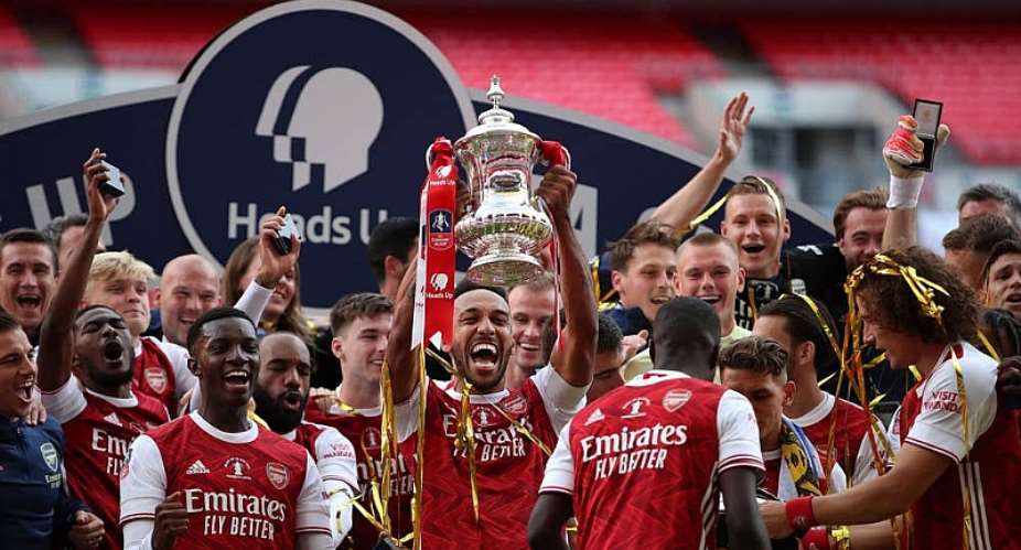 Pierre-Emerick Aubameyang Fires Arsenal To FA Cup Glory Over 10-Man Chelsea