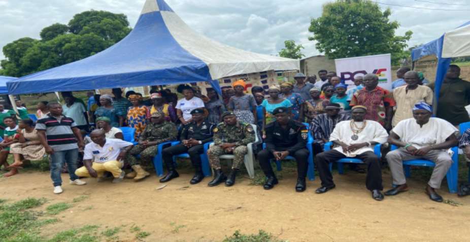 Stakeholders at the durbar ground