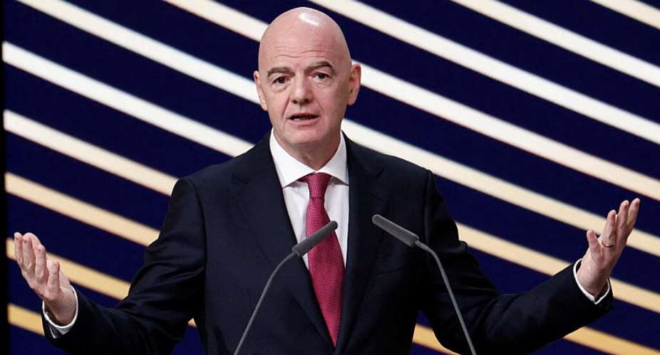 Fifa president Gianni Infantino abandoned his plan to reform the commercial operations of the World Cup. -  Benoit Tessier / REUTERS