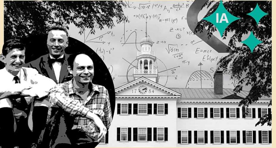 The first $7,500 invested in AI made it possible to organise the now-famous Dartmouth Conference, where the term artificial intelligence was used for the first time. -  Studio France Mdias Monde