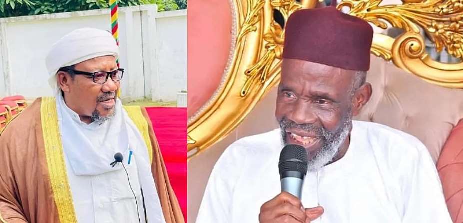 Sheikh Kamal Muhammad(Suspended) and National Imam ASWAJ  Sheikh Umar Ibrahim Imam