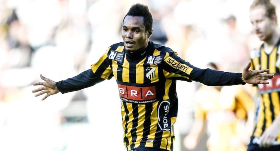Nasiru Mohammed Hits A Brace In Hacken's 5-0 Win Over Djurgarden In Swedish Top-Flight