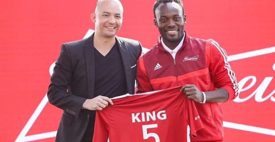 Shatta Wale Snubbed, Michael Essien Picked As Brand Ambassador Of BUDWEISER