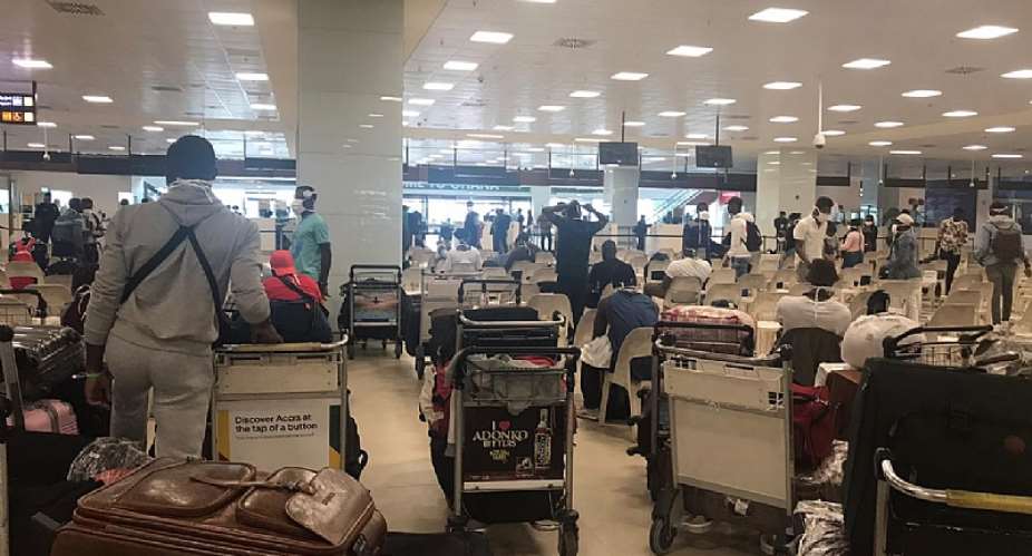125 Stranded Ghanaian Students In Russia Land In Ghana