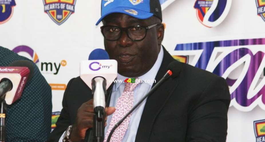 Harry Zakour Hails Hearts of Oak MD Frederick Moore For His Vision