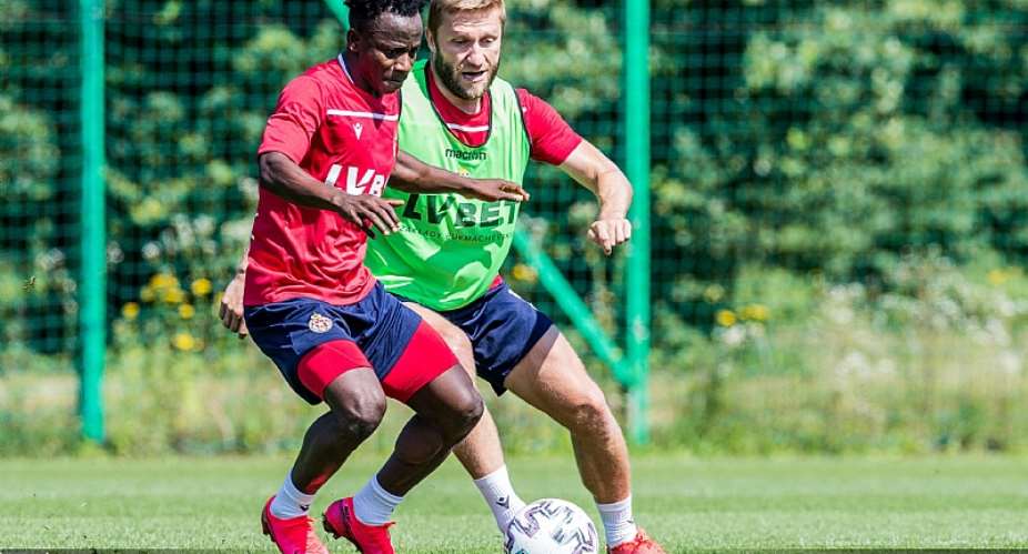 Attacker Yaw Yeboah Begins Training At Wisla Krakow