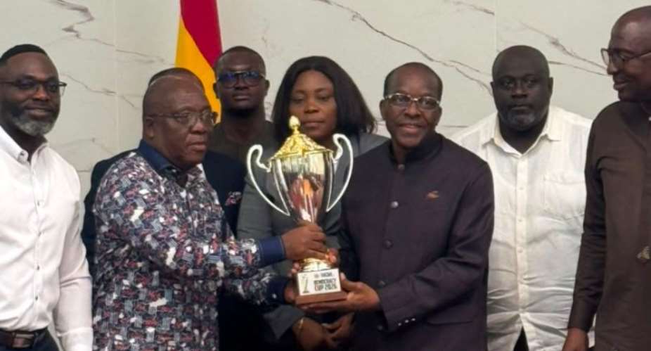 Democracy Cup: Speaker Bagbin receives 2026 trophy, unveils major Sunderland initiative