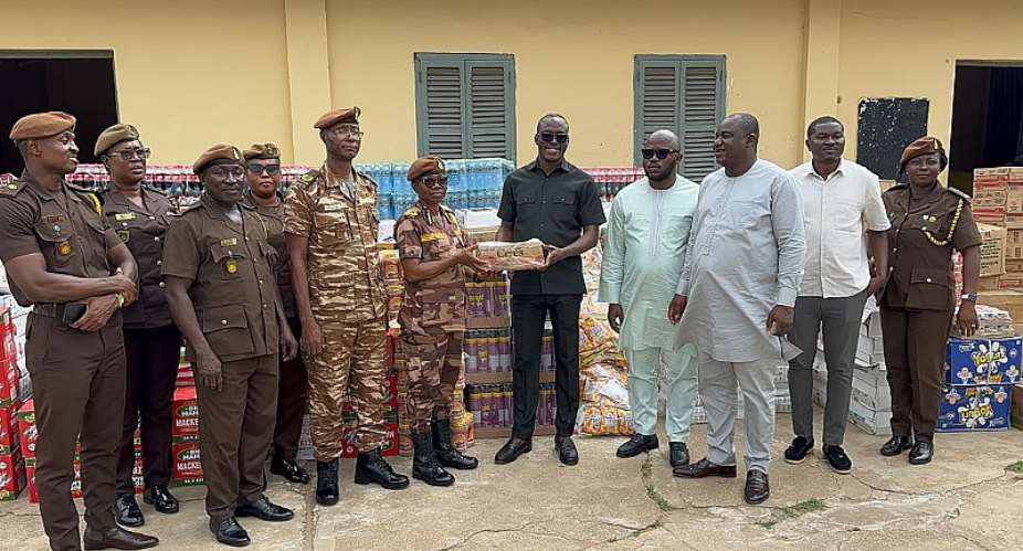 Finance Minister commemorates 48th birthday with donation at Senior Correctional Centre