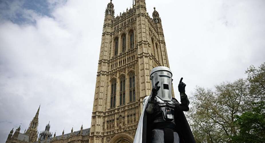 Count Binface could be in line for his biggest share of the vote at Thursdays Clacton by-election. -  Benjamin Crewel, AFP
