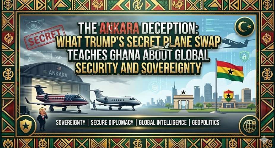 The Ankara Deception: What Trump’s Secret Plane Swap Teaches Ghana About Global Security and Sovereignty