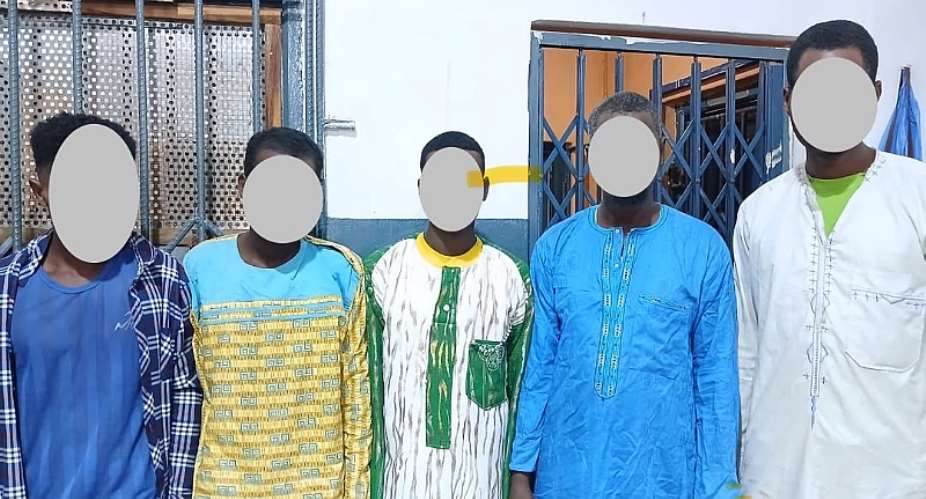 Armed robbers who forced victims to surrender MoMo PINs at machete point arrested in Wa