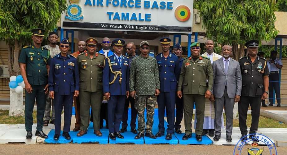 Air Commodore Atiemo assumes Command of Air Force Base Tamale