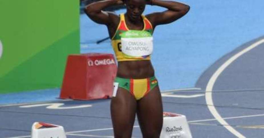 Flings Owusu-Agyapong: Ghanaian athlete misses out on 100m semi-final in Rio by 0.04s