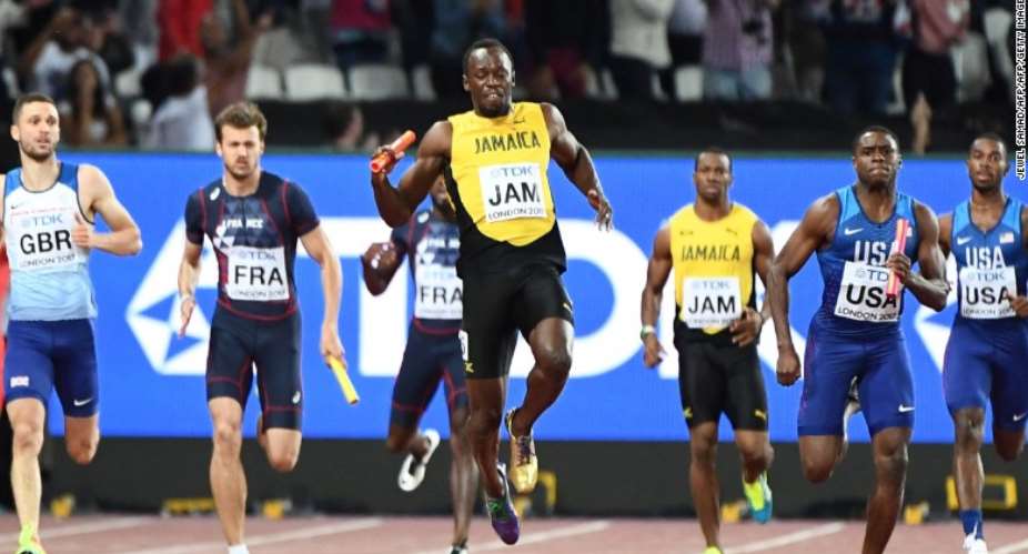 Bolt injured in last race as Great Britain take 4100 gold